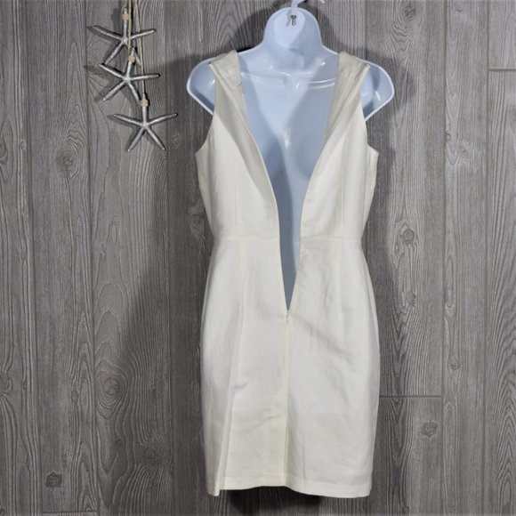 Loft Halter Laser Cut Dress Size 0 Floral Wedding Party Cocktail - Picture 6 of 9